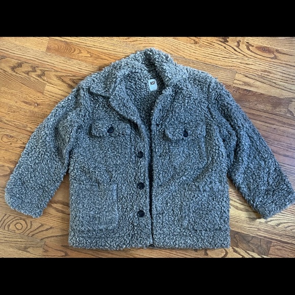 New w/o tags NSF Teddy Jacket - Picture 2 of 6